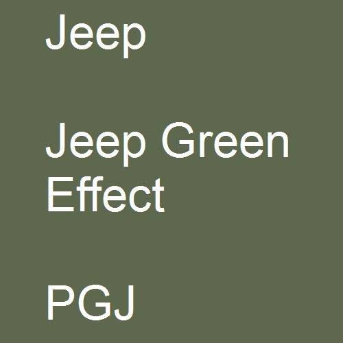 Jeep, Jeep Green Effect, PGJ.